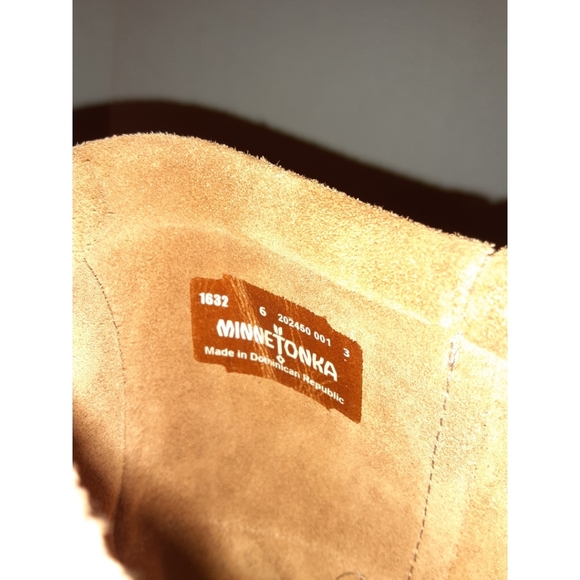 Minnetonka Three Layer Fringe Boots in Brown - Picture 16 of 16